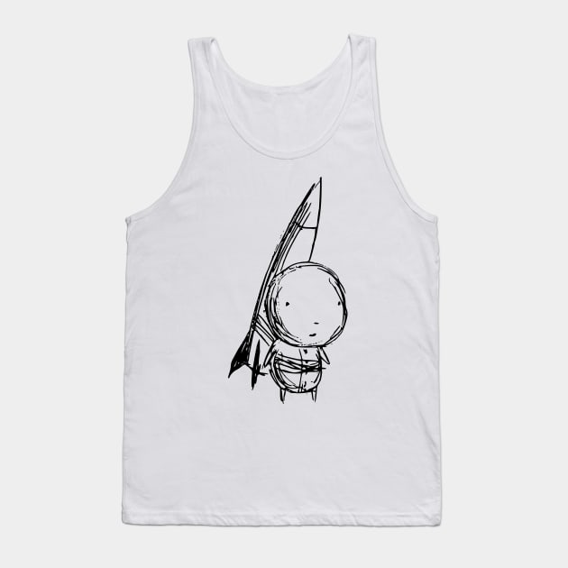 Rocket Baby Tank Top by FieryWolf